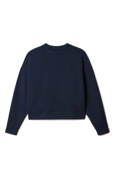 Rhone Dreamglow Crewneck Sweatshirt In Navy Blue