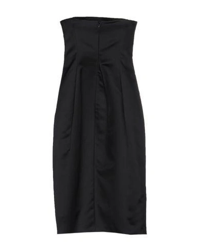 Shop Jil Sander Short Dress In Black