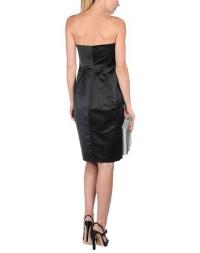 Shop Jil Sander Short Dress In Black