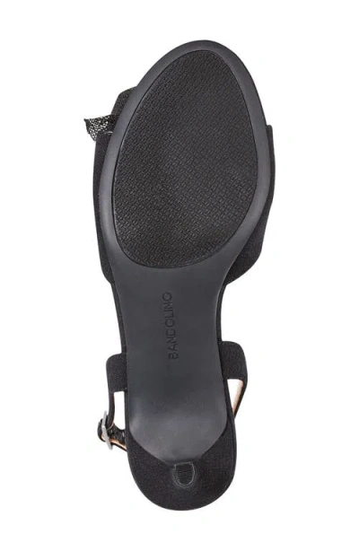 Bandolino Women's Marette Rosette Halter Dress Sandals In Black 001