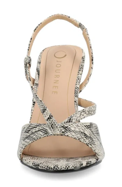 Journee Collection Womens Varra Heeled Sandals In Gray