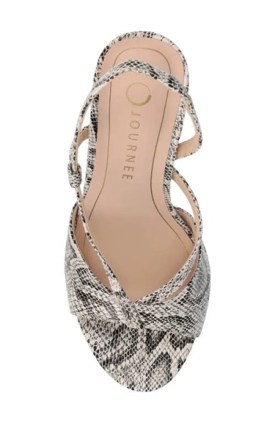 Journee Collection Womens Varra Heeled Sandals In Gray