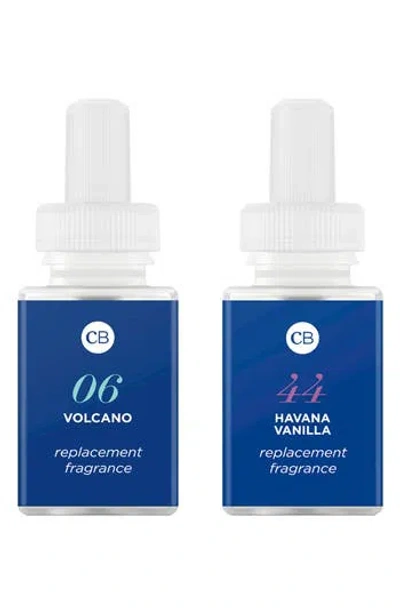 Pura X Capri Blue 2-pack Smart Fragrance Diffuser Refills In Capri Blue
