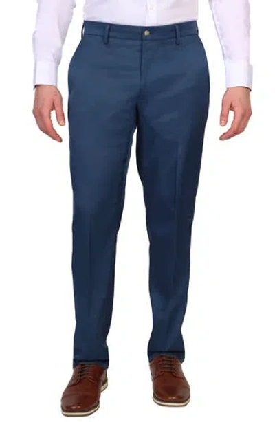 Tailorbyrd Tailored Performance Stretch Pants In True Navy