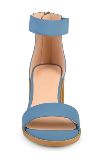Journee Collection Collection Women's Percy Sandal In Blue