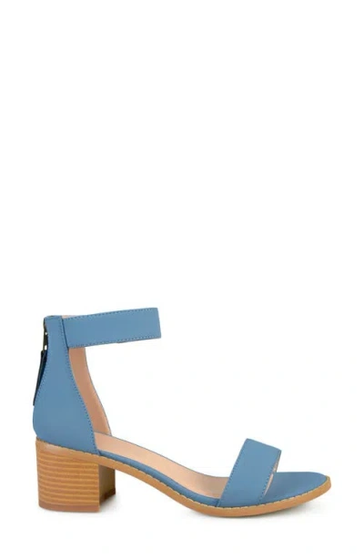 Journee Collection Collection Women's Percy Sandal In Blue