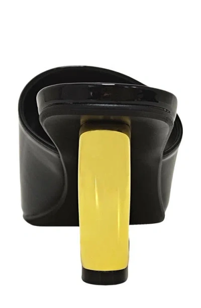 Ninety Union Florence Square Toe Mule In Black