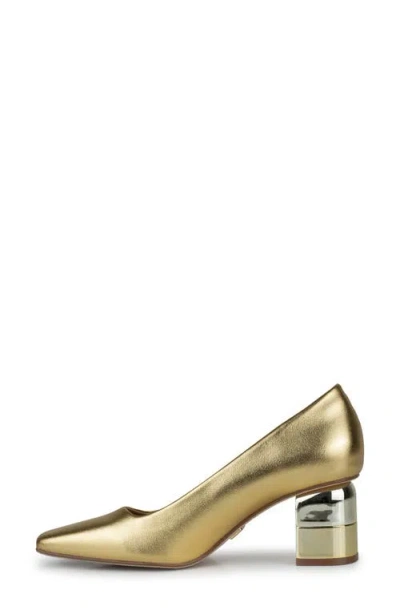 Ninety Union Melody Snip Toe Pump In Gold