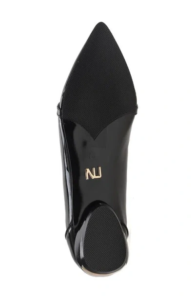 Ninety Union Mira Pointed Toe Flat In Black