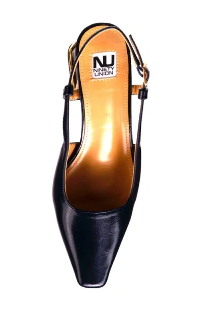Ninety Union Blake Slingback Pump In Navy