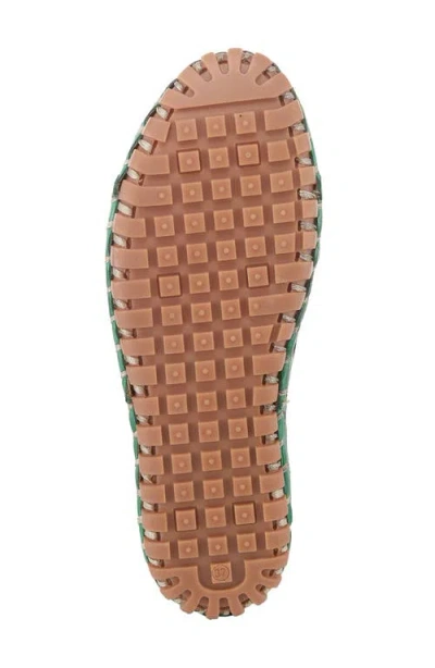 Spring Step Fusaro Flat In Green