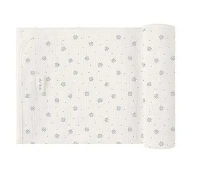 Ely's & Co. Ribbed Cotton Zipper Blanket Collection In Sailor