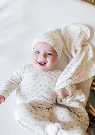 Ely's & Co. Ribbed Cotton Zipper Blanket Collection In Sailor