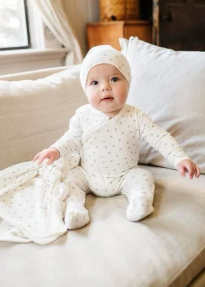 Ely's & Co. Ribbed Cotton Zipper Blanket Collection In Sailor