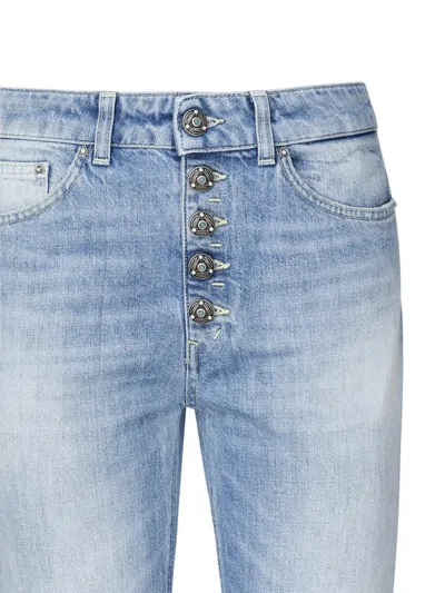 Dondup Jeans Koons Sciolti In Denim In Blue