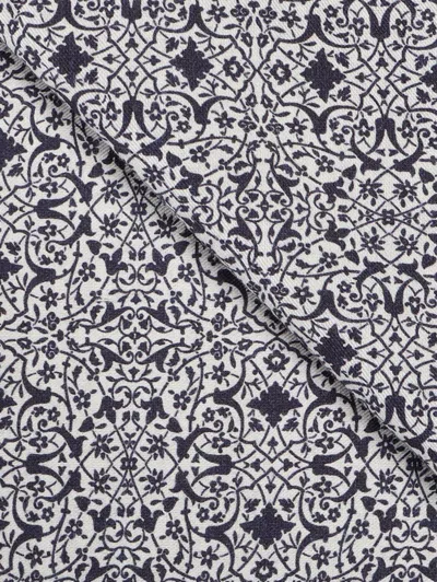 Eleventy Wool Blend Blue Scarf In Blue