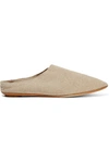 THE ROW Bea cashmere slippers