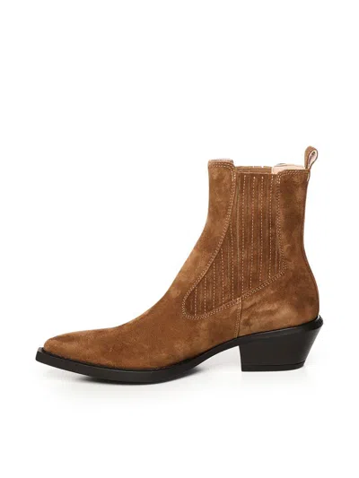 Pinko Boots In Brown
