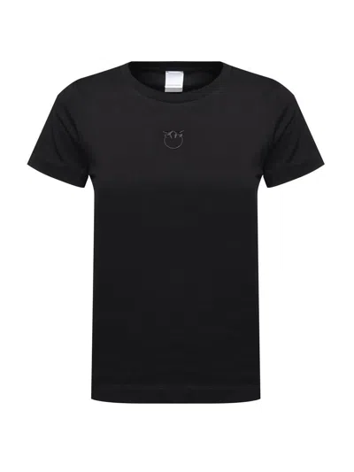 Pinko Bussolotto T-shirt In Black