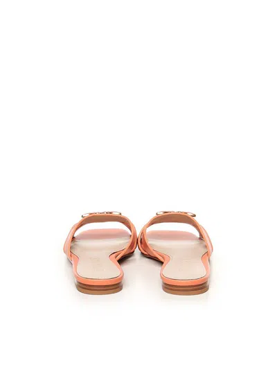 Shop Pinko Sandals In Orange