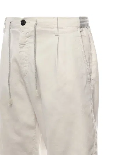 Shop Eleventy Shorts In Beige