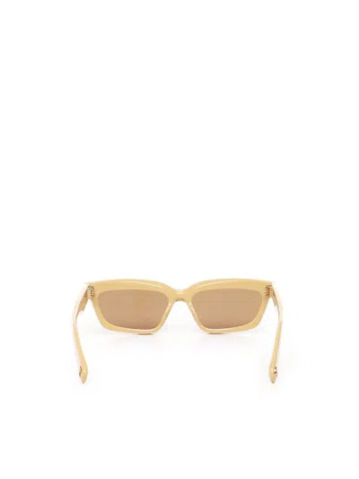 Jacquemus Salon Sunglasses In Yellow