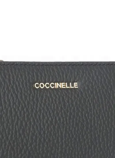 Coccinelle Metallic Soft Wallet In Black