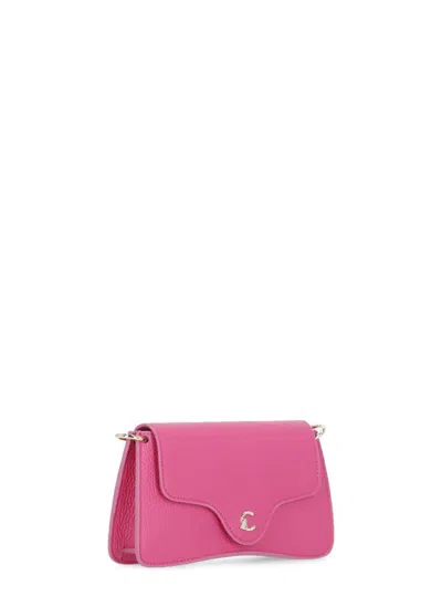 Coccinelle Fuchsia C-me Bag In Purple