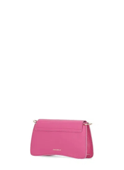 Coccinelle Fuchsia C-me Bag In Purple