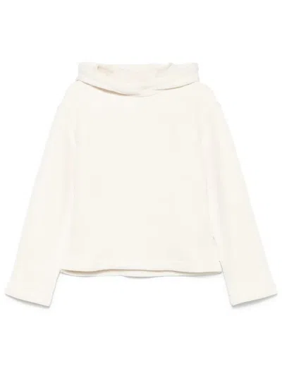 Max Mara Hooded Design Long Sleeves Machine Wash In White