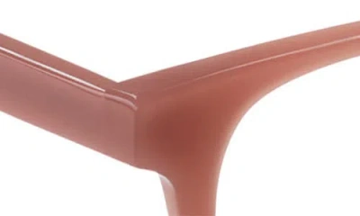 Eyebobs The Director 46mm Square Reading Glasses In Mauve Pink