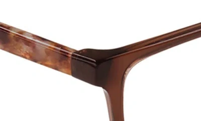 Eyebobs Number Crunchers 54mm Rectangular Reading Glasses In Brown