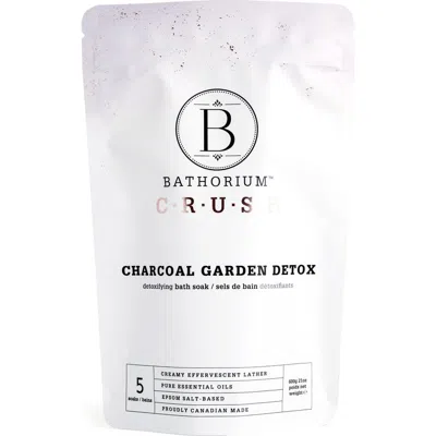 Bathorium Charcoal Garden Detox Crush Bath Soak In No Color
