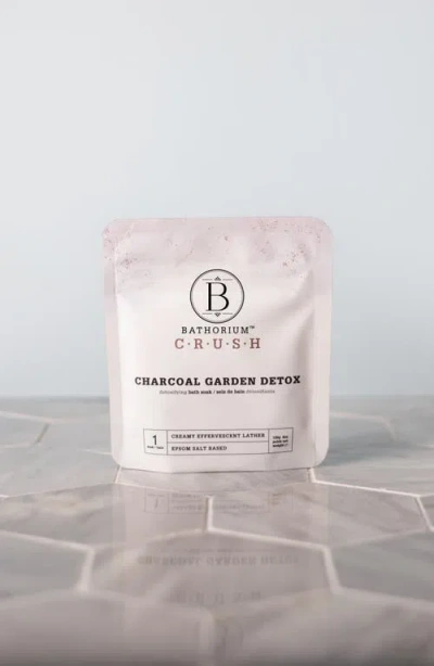 Bathorium Charcoal Garden Detox Crush Bath Soak In No Color