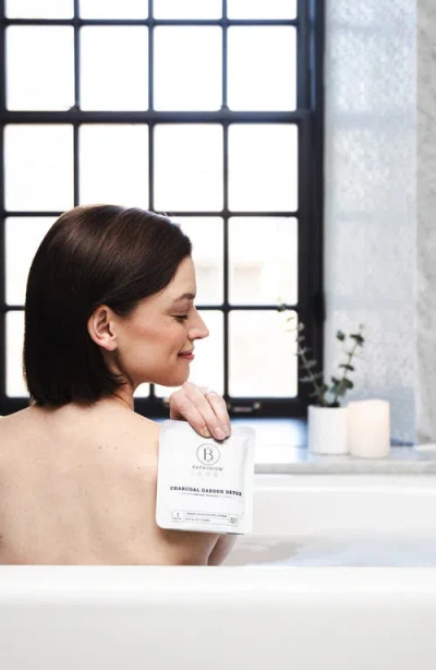 Bathorium Charcoal Garden Detox Crush Bath Soak In No Color
