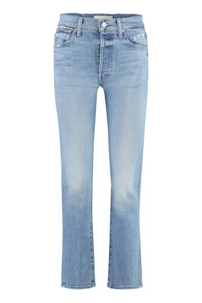 MOTHER MOTHER HIKER HOVER SLIM FIT JEANS 
