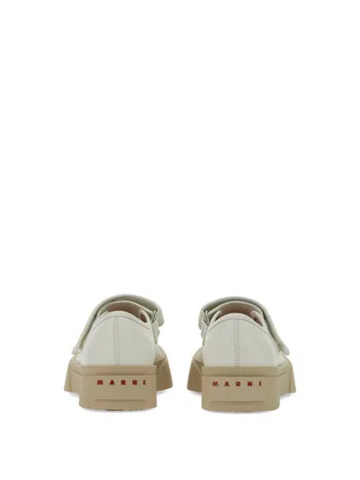 Shop Marni Mary Jane Sneaker In White