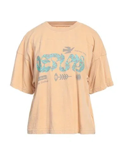 Replay Woman T-shirt Sand Size S Cotton In Orange