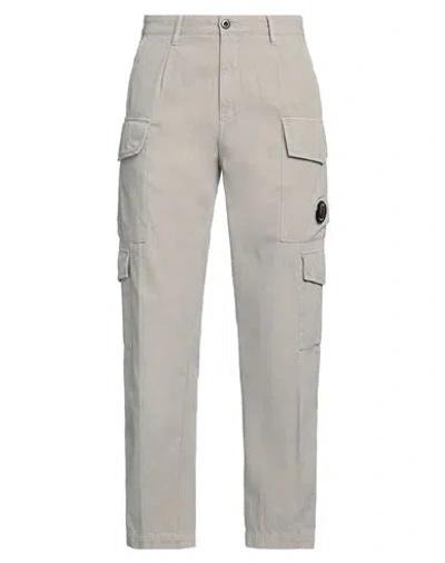 C.p. Company Relaxed Fit Cargo Trousers With Multiple Pockets In Grey