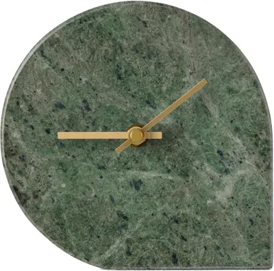 Aytm Green Stilla Clock In Forest