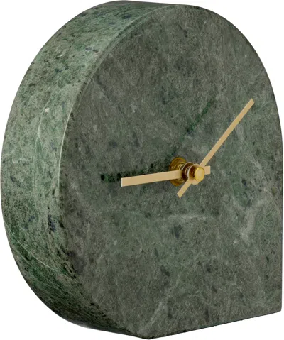 Aytm Green Stilla Clock In Forest