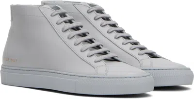 Common Projects Original Achilles Mid Leather Sneaker In 7543 Grey *