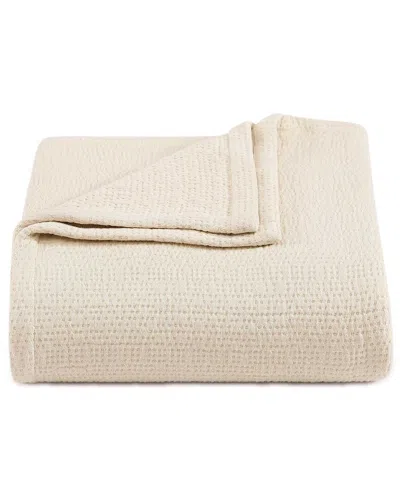 Tommy Hilfiger Solid Cotton 350gsm Cotton Blanket