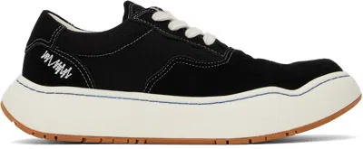 Ader Error Black Log Dide Sneakers In Black