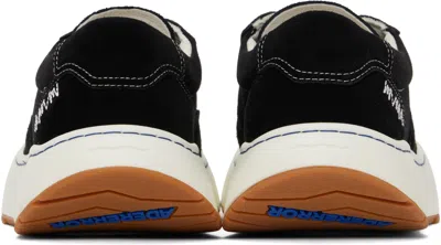 Ader Error Black Log Dide Sneakers In Black
