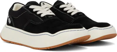 Ader Error Black Log Dide Sneakers In Black