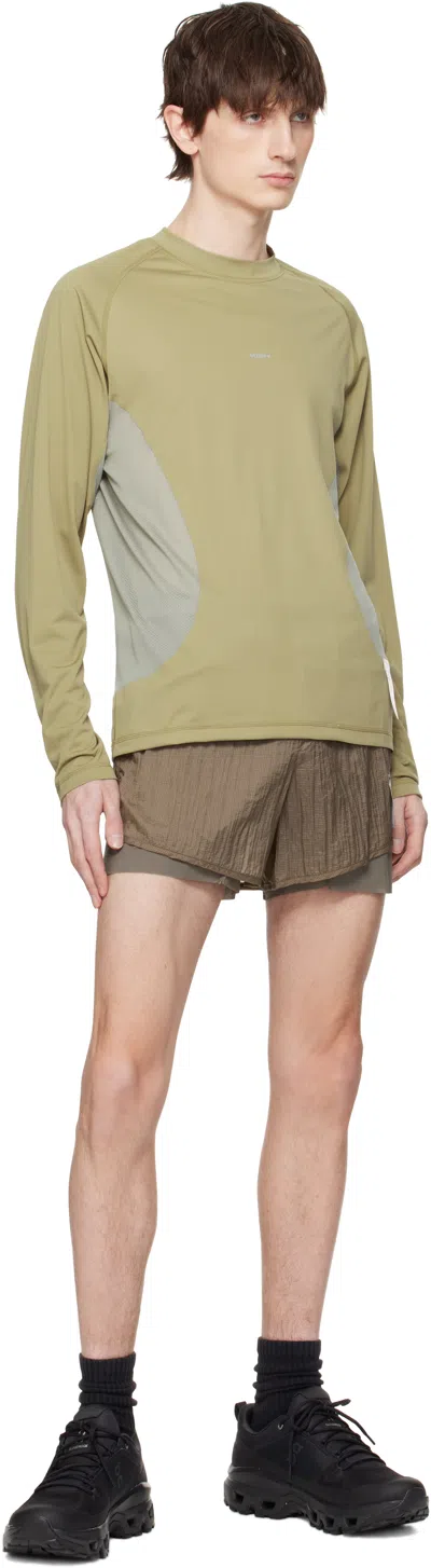 Satisfy Auralite Tech T-shirt In Army Green