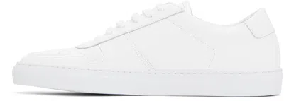 Common Projects Bball Summer Edition Leather Sneakers In *0506 White