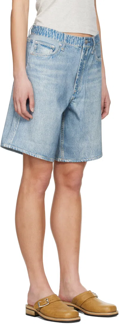 Rag & Bone Miramar Ponte Mckenna Short In Seaside In Seaside