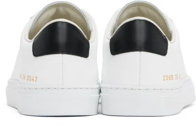 Common Projects Retro Low-top Sneakers In *0547 White/black